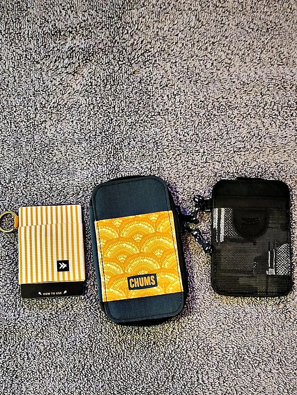 wallets and card holders set of 3